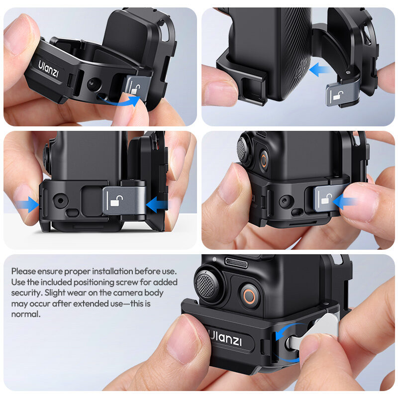 Ulanzi pk13 pocket 3 uka quick release adapter 7