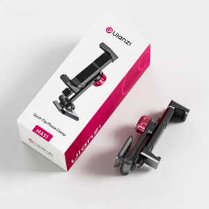 Ulanzi ma51 quickclip phone clamp ที่หนีบโทรศัพท์ หัวจับมือถือ หัวจับ iphone 17 16 15 แบบปรับได้ พร้อมระบบล็อกเร็ว 11