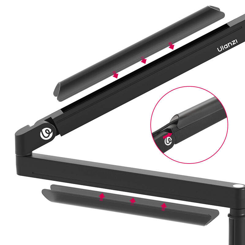 Ulanzi zj05 adjustable microphone boom arm แขนไมโครโฟน ขาจับไมค์หนีบโต๊ะ 12