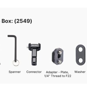 Falcam f22 qr side handle ด้ามจับระบบ quick release วัสดุ micarta (11)
