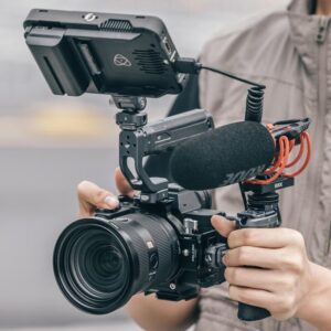 Falcam f22&f38&f50 horizontal to vertical quick release circular half cage(for sony) 3304 4