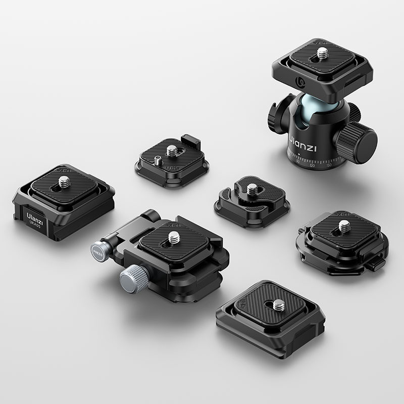 Ulanzi uka09 quick release anti twist plate (c080) เพลทปลดเร็ว ขาตั้งกล้อง 11