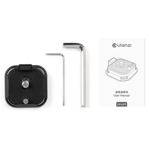 Ulanzi uka09 quick release anti twist plate (c080) เพลทปลดเร็ว ขาตั้งกล้อง 12