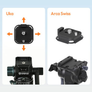 Ulanzi uka09 quick release anti twist plate (c080) เพลทปลดเร็ว ขาตั้งกล้อง 5