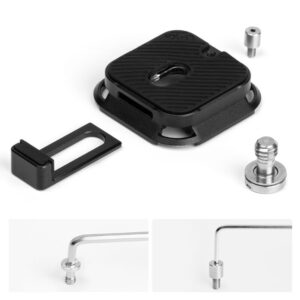 Ulanzi uka09 quick release anti twist plate (c080) เพลทปลดเร็ว ขาตั้งกล้อง 8