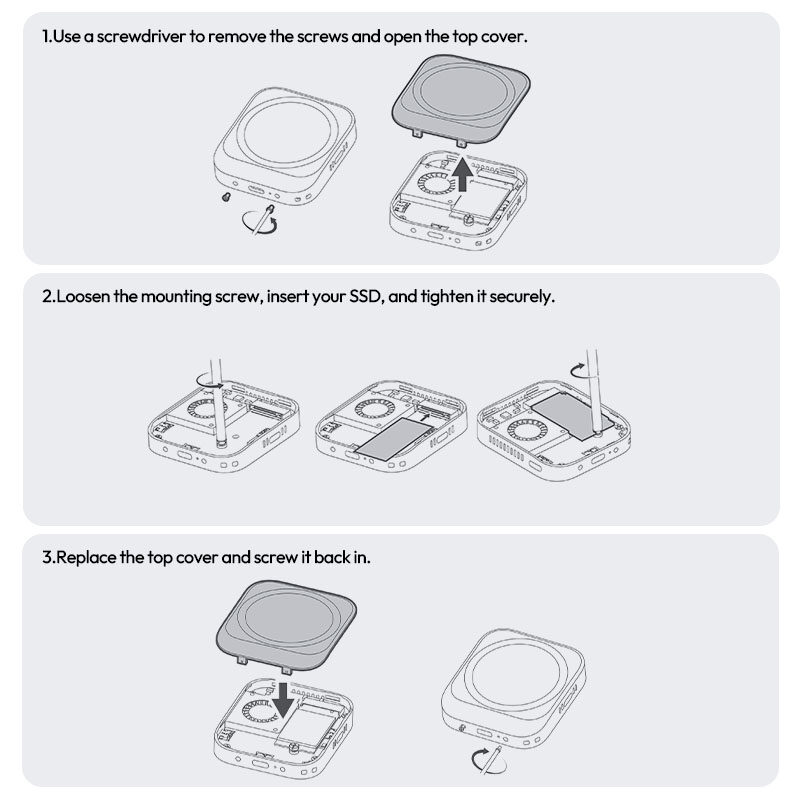 Ulanzi ma55 magnetic ssd enclosure 14