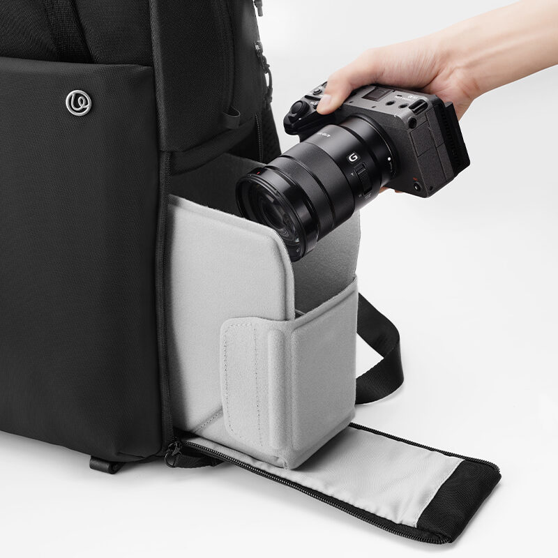 Ulanzi f08 lightweight travel backpack กระเป๋าเป้ กระเป๋ากล้อง น้ำหนักเบา 20l ใช้ได้ 5 รูปแบบ 14