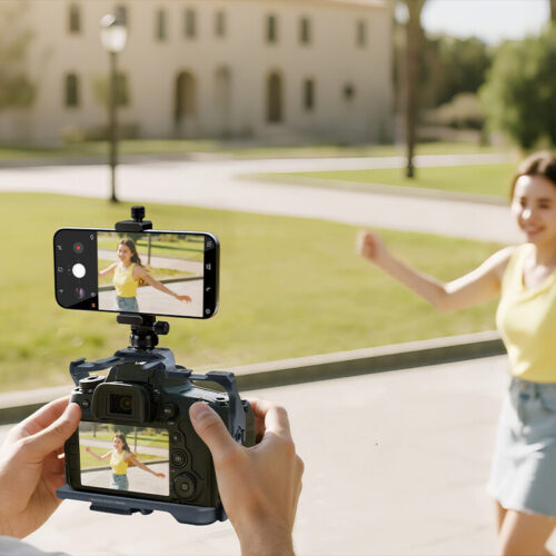 Ulanzi ma61 quickclip phone clamp with cold shoe mount หัวจับมือถือ ระดับมืออาชีพ พร้อมระบบ quick adjust และ cold shoe mount 10