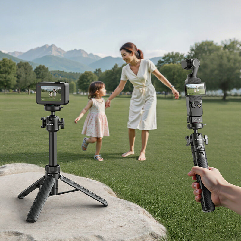 Ulanzi MT90 Cka Quick-Release Tripod ขาตั้งกล้อง 2in1 ขาตั้งมือถือ น้ำหนักเบา 189g พร้อมไม้เซลฟี่ รองรับ 1.5kg_2-1 Ulanzi mt90 cka quick release tripod ขาตั้งกล้อง 2in1 ขาตั้งมือถือ น้ำหนักเบา 189g พร้อมไม้เซลฟี่ รองรับ 1.5kg 2 1