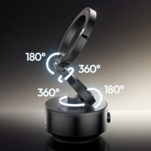 Ulanzi sk 22 clip on electric suction cup magmount ที่วางโทรศัพท์ แม่เหล็กดูดไฟฟ้า ขาตั้ง magsafe พร้อม maglock hook 10