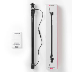 Ulanzi zj08 mic boom pole arm แขนไมโครโฟน แขน boom ต่อไมค์ ยืดหดได้ ระดับมืออาชีพ 26
