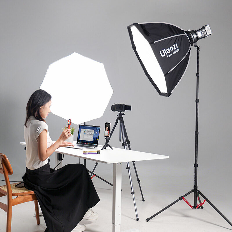 Ulanzi t230 reversible leg light stand ขาตั้งไฟ คาร์บอนไฟเบอร์ น้ำหนักเบา สูง 2.3 เมตร ขาตั้งกล้อง ไม้เซลฟี่ แขนบูม 17