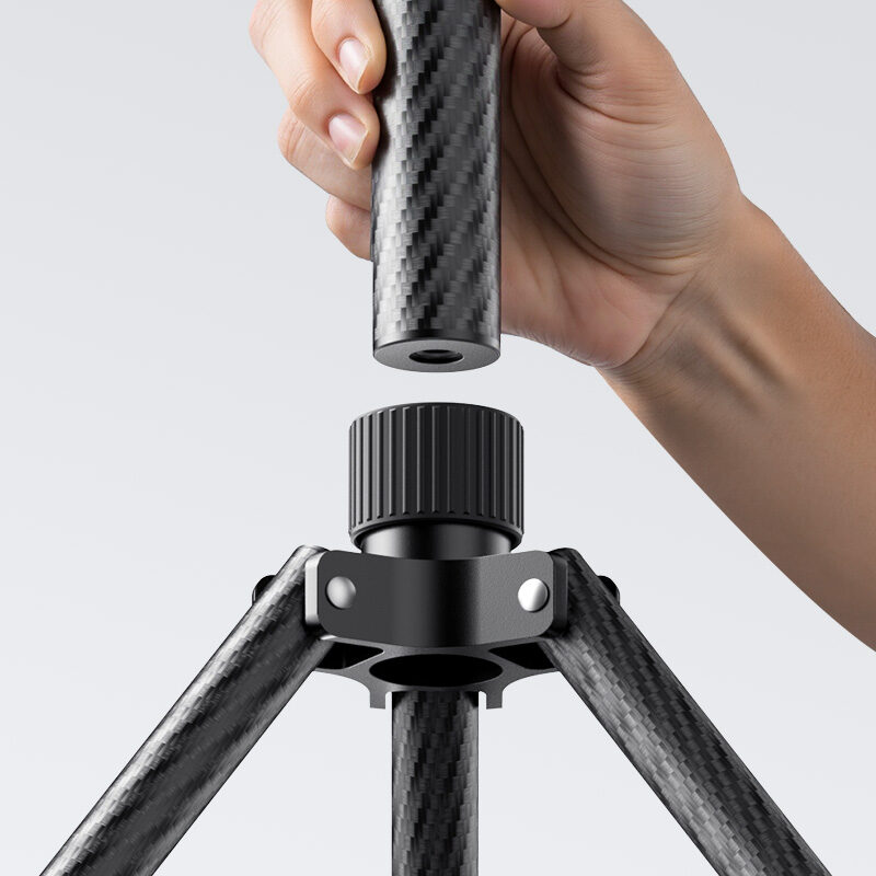 Ulanzi t230 reversible leg light stand ขาตั้งไฟ คาร์บอนไฟเบอร์ น้ำหนักเบา สูง 2.3 เมตร ขาตั้งกล้อง ไม้เซลฟี่ แขนบูม 7