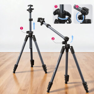 Ulanzi tt59 horizontal center column tripod ขาตั้งกล้อง ขาตั้งมุมท็อป11