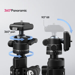Ulanzi tt59 horizontal center column tripod ขาตั้งกล้อง ขาตั้งมุมท็อป9