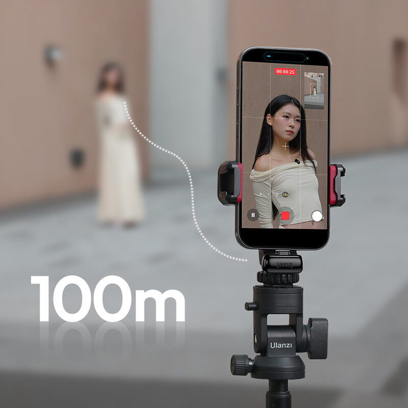 Ulanzi a200 mini mic ไมโครโฟนไร้สายจิ๋ว เสียงระดับมืออาชีพ น้ำหนักเพียง 6g (17)