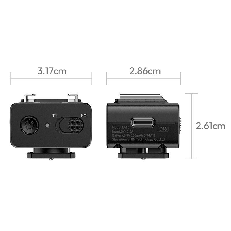 Ulanzi LA10 Mini Flash Trigger - ทริกเกอร์แฟลชไร้สายขนาดจิ๋ว ควบคุม Multi-Light 2 (15) Ulanzi la10 mini flash trigger ทริกเกอร์แฟลชไร้สายขนาดจิ๋ว ควบคุม multi light 2 (15)