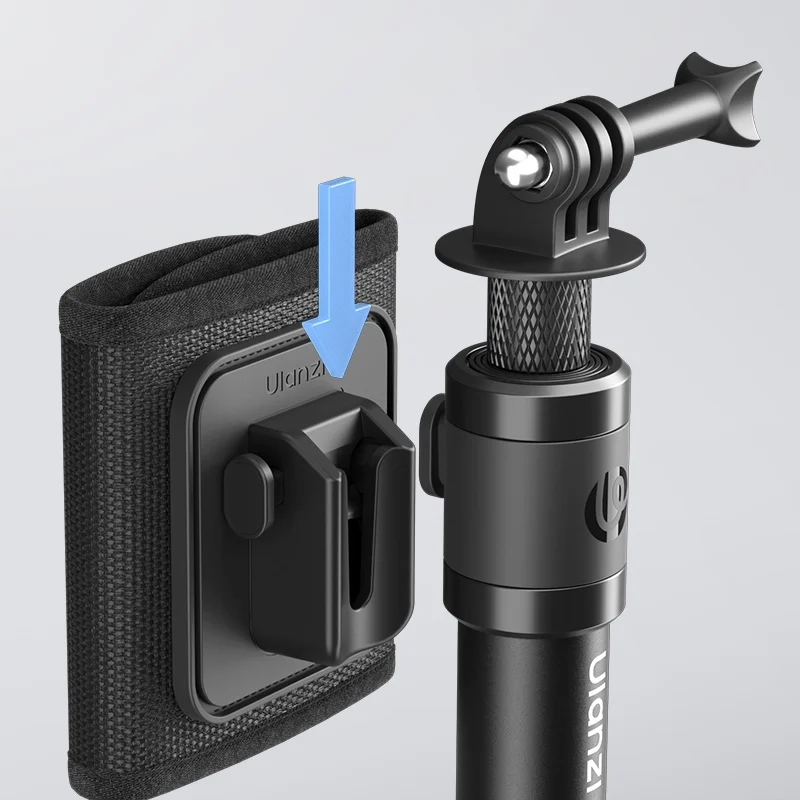 Ulanzi vl04 action camera quick release extension pole ไม้เซลฟี่กล้อง action camera สำหรับ dji360 insta360 3