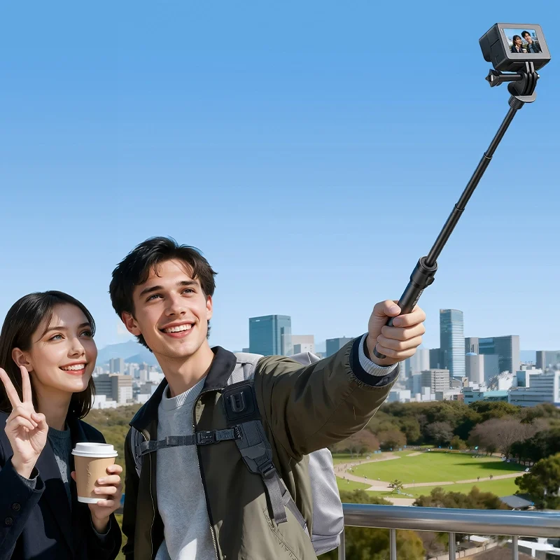 Ulanzi vl04 action camera quick release extension pole ไม้เซลฟี่กล้อง action camera สำหรับ dji360 insta360 6