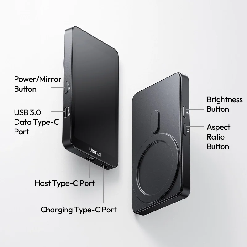 Ulanzi vm1 vlog selfie monitor screen จอมอนิเตอร์เซลฟี่แบบ zero lag (10)