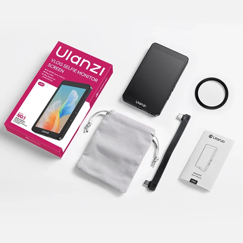 Ulanzi vm1 vlog selfie monitor screen จอมอนิเตอร์เซลฟี่แบบ zero lag (17)