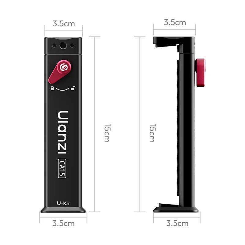 Ulanzi ca15 onelock tablet clamp ที่หนีบแท็บเล็ตระบบ onelock ปรับได้ 13.5 22cm อลูมิเนียมอัลลอย 15