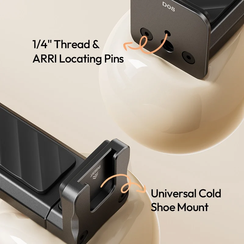 Ulanzi ca15 onelock tablet clamp ที่หนีบแท็บเล็ตระบบ onelock ปรับได้ 13.5 22cm อลูมิเนียมอัลลอย 5
