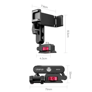 Ulanzi ma56 phone clamp magsafe for camera hotshoe 14 
