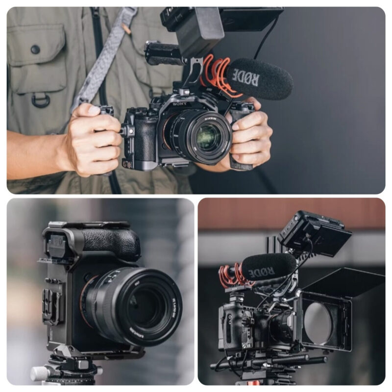 Falcam F22&F38&F50 Quick-Release Camera Cage for Sony A7R5_A1_A7M4 (6) Falcam f22&f38&f50 quick release camera cage for sony a7r5 a1 a7m4 (6)