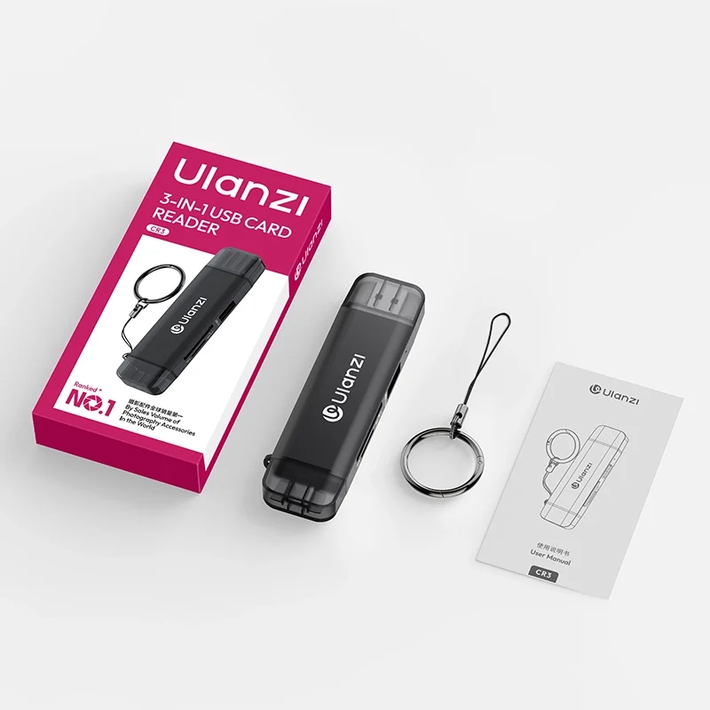 Ulanzi CR3 3in1 USB Card Reader 4.0_16_ Ulanzi cr3 3in1 usb card reader 4.0 16
