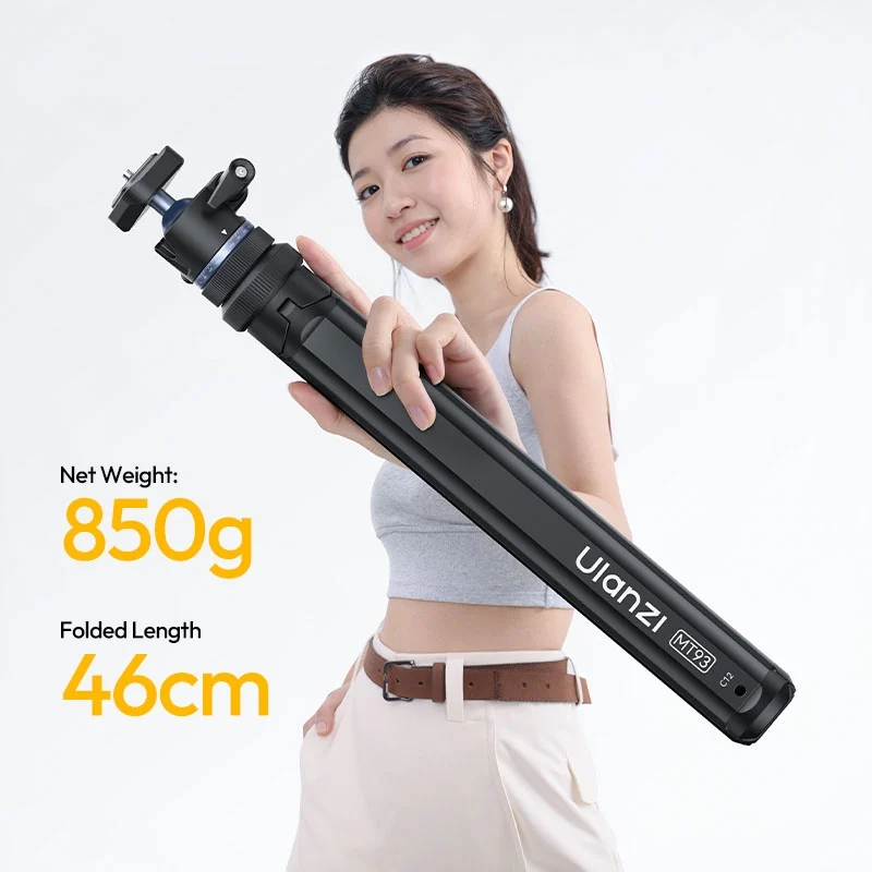 Ulanzi mt93 auto open tripod with uka ball head (t202) 13 