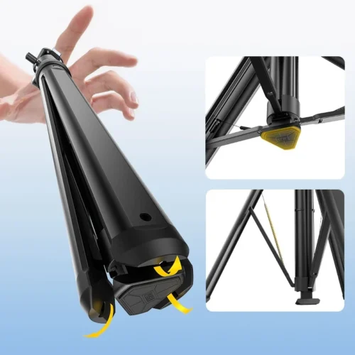 Ulanzi mt93 auto open tripod with uka ball head (t202) 5