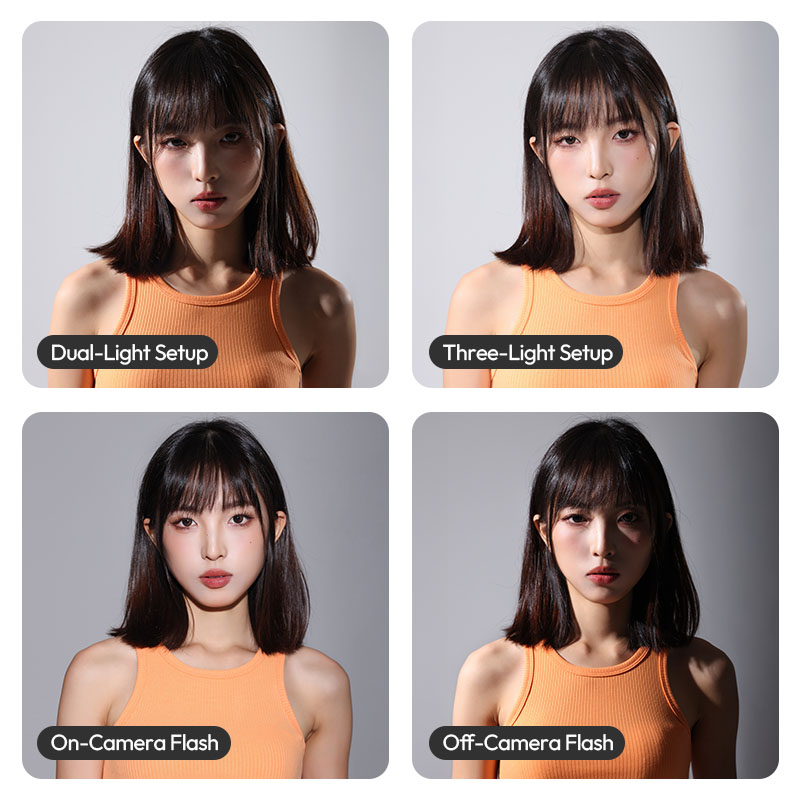 Ulanzi la10 mini flash trigger ทริกเกอร์แฟลชไร้สายขนาดจิ๋ว ควบคุม multi light 2 (6)