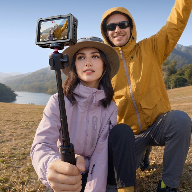 Ulanzi mt55 snapgo mini selfie stick tripod with 1:4'' mount (t165) 12