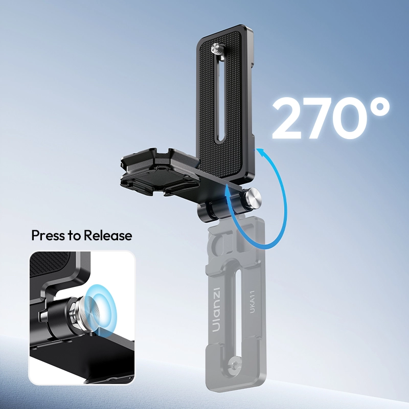 Ulanzi uka11 foldable quick release l plate 4 