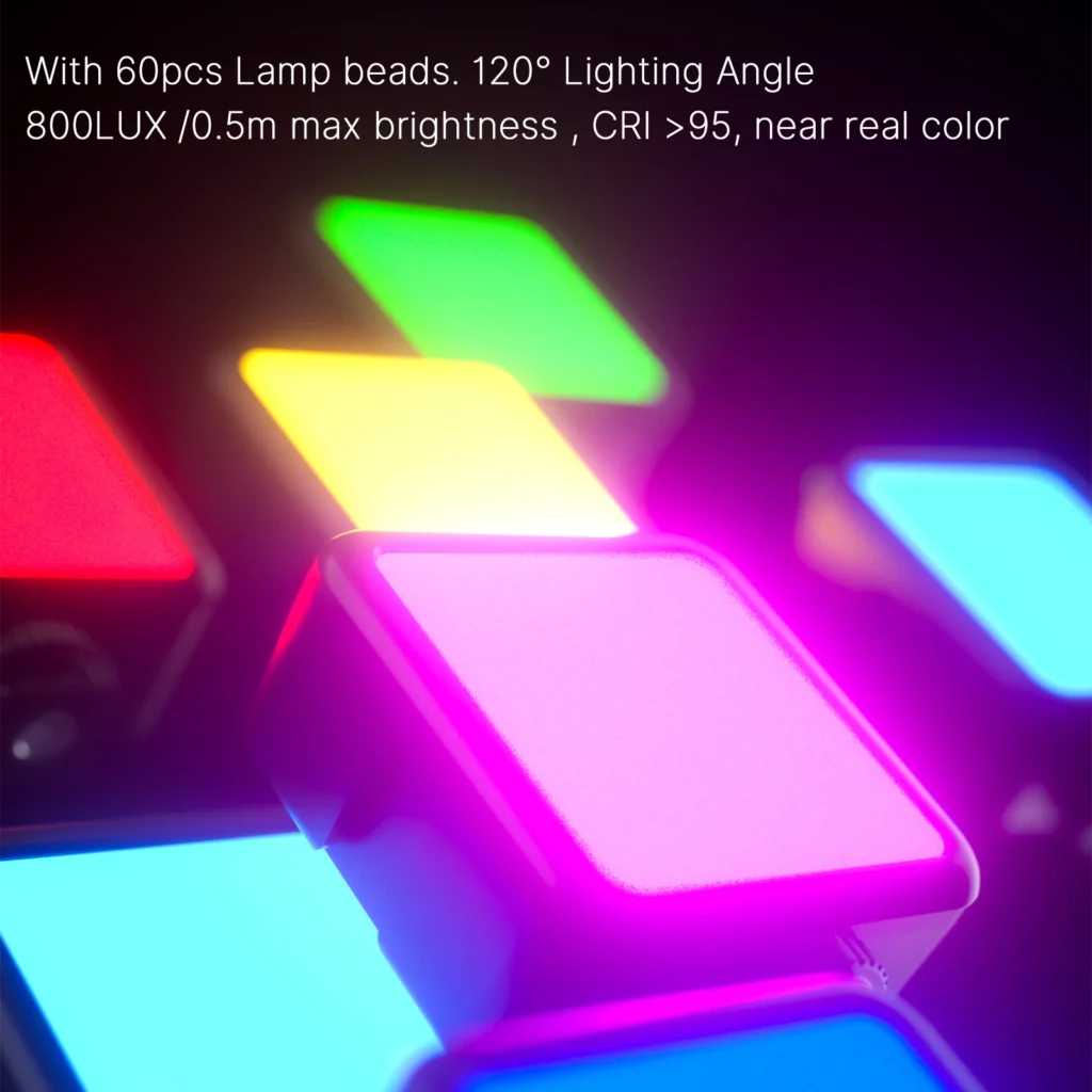 Ulanzi vl49 rgb led video light 7
