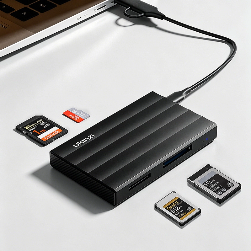 Ulanzi dc 04 card reader cfexpress sd microsd 2 