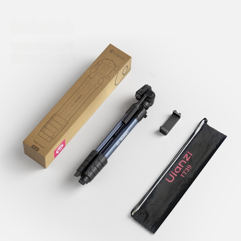 Ulanzi tt39 professional camera & smartphone tripod ขาตั้งกล้อง ขาตั้งมือถือ น้ำหนักเบา ปรับความสูงได้ 42 155cm รองรับ dslr (5)